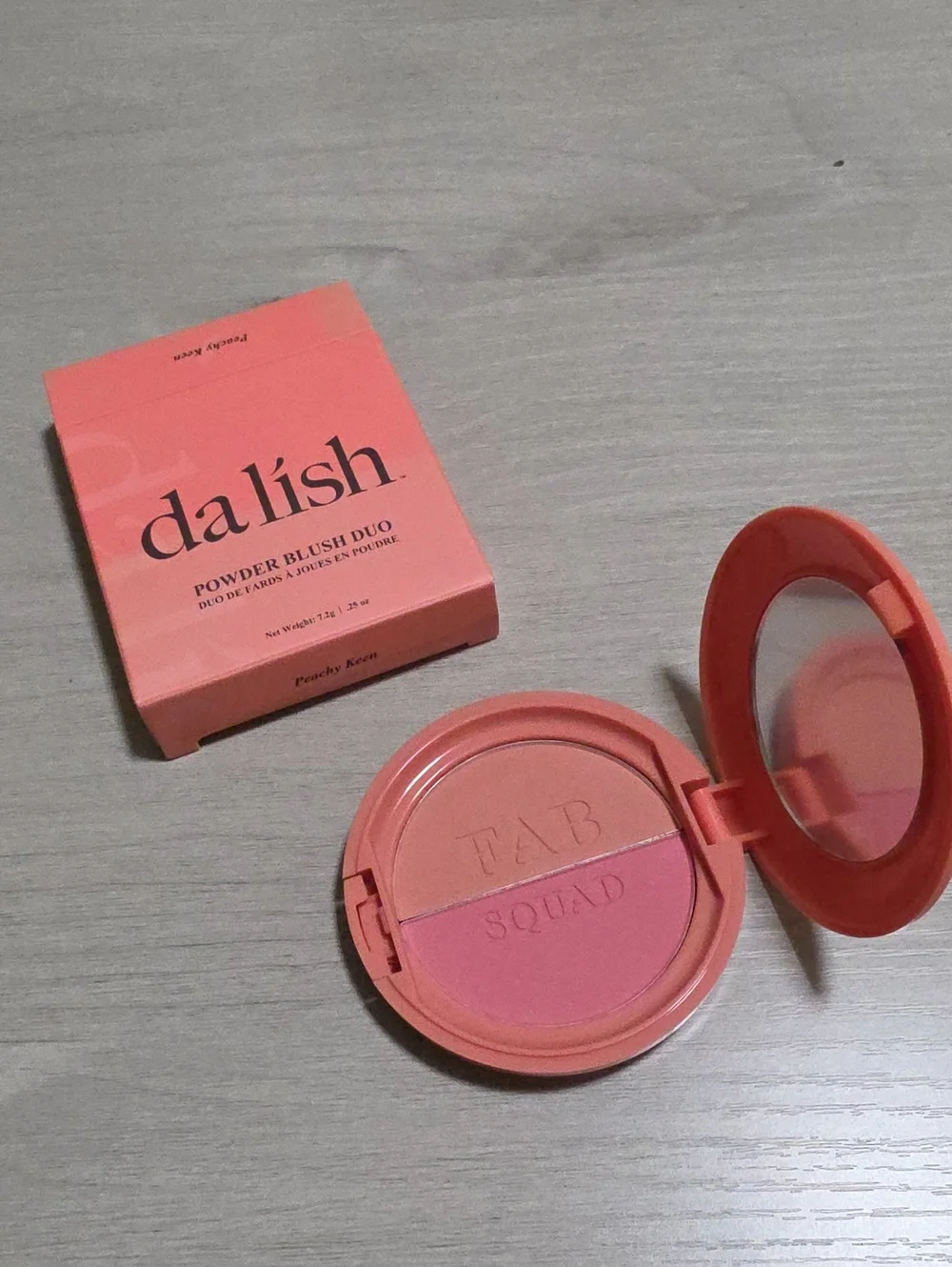 DA LISH COSMETICS Powder Blush Duo in Peachy Keen 7.2g